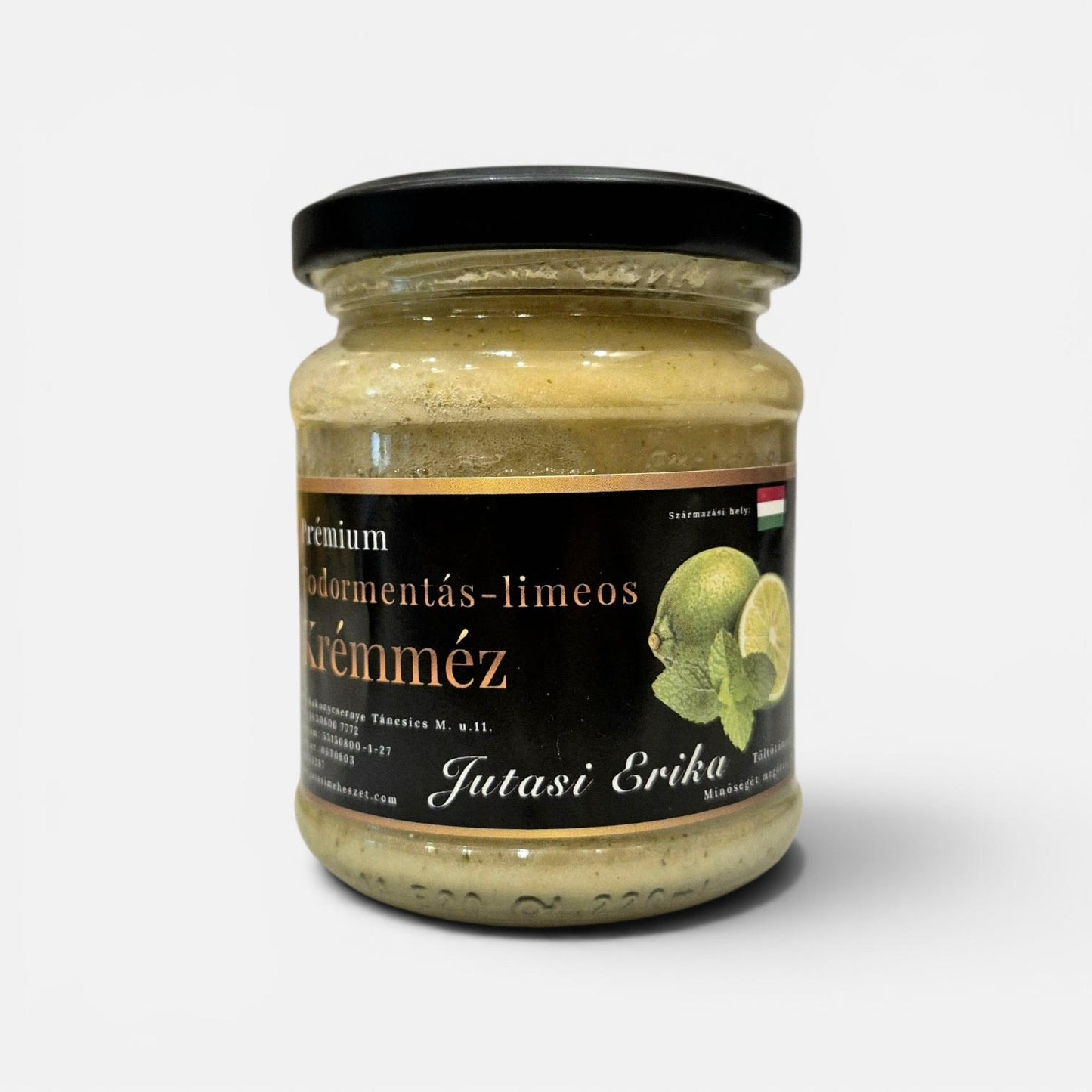 Prémium liofilizált fodormentás-limeos krémméz 250g