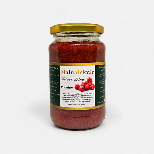 Prémium málnalekvár - 340g