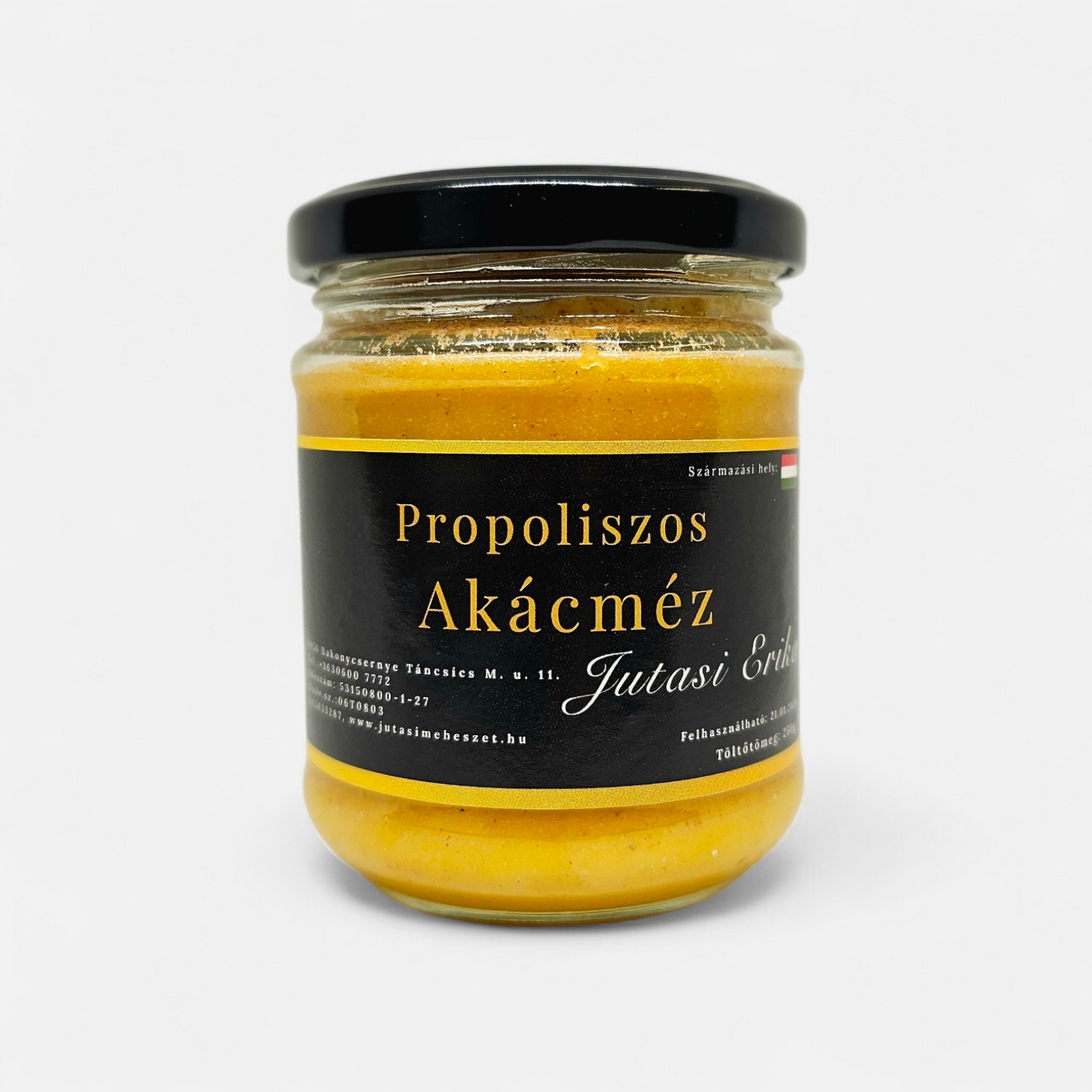 Propoliszos akácméz - 250g