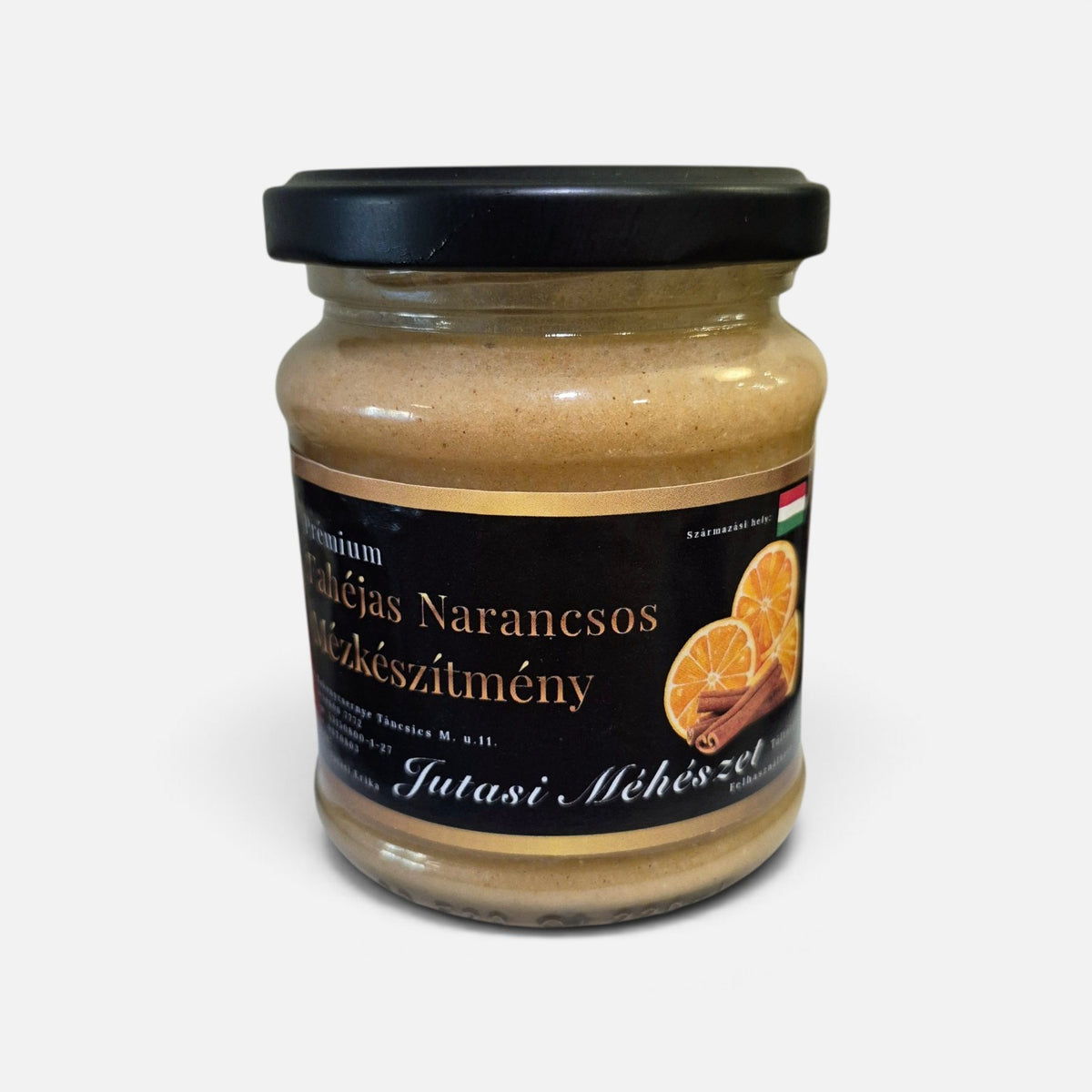 Prémium fahéjas narancsos mézkészítmény - 250g
